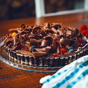 Mousse au Chocolat Tarte