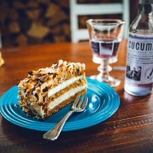 Karotten-Physalis-Kuchen