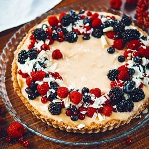 Weiße Mousse de Chocolat