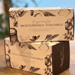 Mediterranes Toastbrot außer Haus