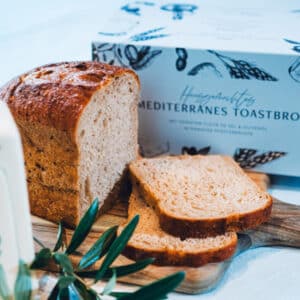 Mediterranes Toastbrot für Zuhause